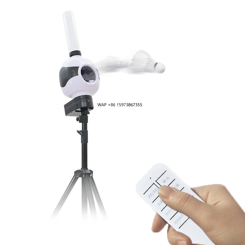 

Automatic Badminton Serving Machine Shuttlecocks Dispenser for Professional Training