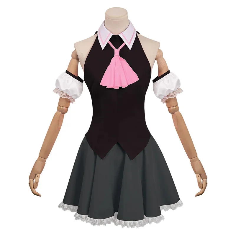 

2025 год, аниме Oshi Hoshino Ai, платье для косплея, костюм, черные юбки, носки, головной убор с бантом, комплект на Хэллоуин, карнавал P