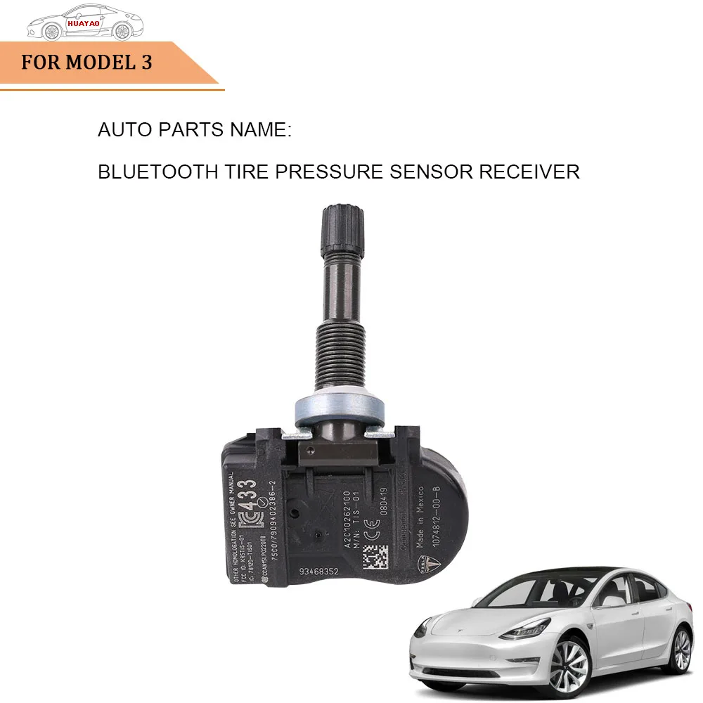 

Tesla MODEL 3 Auto Parts Tire Pressure Monitoring System Bluetooth Tire Pressure Sensor Receiver