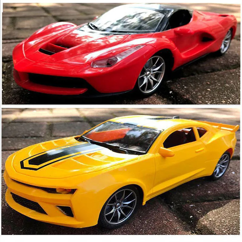 

steerable car 1: 16 remote-controlled high-speed racing children's simulation car model Boys' large toy remote-controlled car