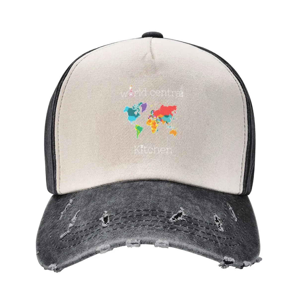 

Wildflowers - Pink Green Boho Flowers - Floral Baseball Cap Hat men Golf Hat Golf Cap Men's Hats Women's