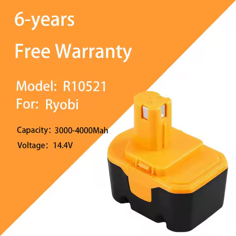 Real high capacity battery pack, For Ryobi 14.4V tool battery R10521 RY6201 Nickel separator battery HP1441 HP1441M