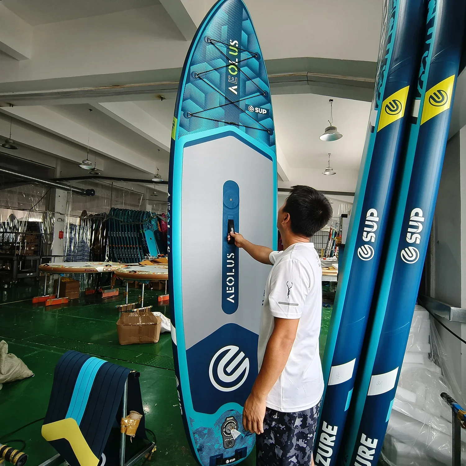 

Factory E SUP Wholesale High Quality Inflatable Stand up Paddle Board Wind Surf Boards Windsurfing for Water Sports