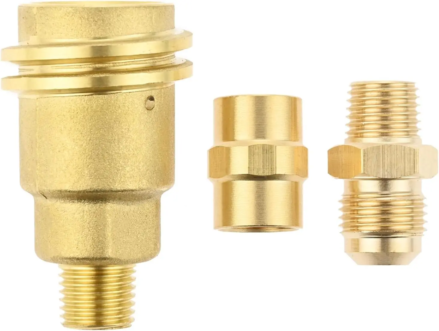 QCC1 Nut Propane Gas Fitting Adapter Kit Propane Gas Fitting Adapter Include 1/4