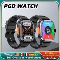 PGD SmartWatch 4G LTE GPS Wifi SIM Card NFC Dual Camera Rugged 16/64G ROM Storage Google Play Heart Rate Android Smart Watch Men