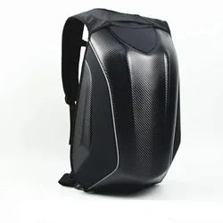 Classic Black Moto Bags Mach Racing Motorcycle Backpack Waterproof Carbon Fiber Motorcycle Bag Riding MX Motocross Luggage Bags