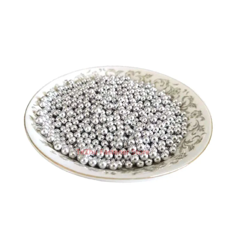 Zuivere massieve aluminium ballen 0,5/0,6/0,7/0,8/0,9/1/1,1/1,2/1,3/1,4/1,5/1.588/2/2,2/2,38/2,5/2,778/3-60 mm 1060/1070 aluminium kralen