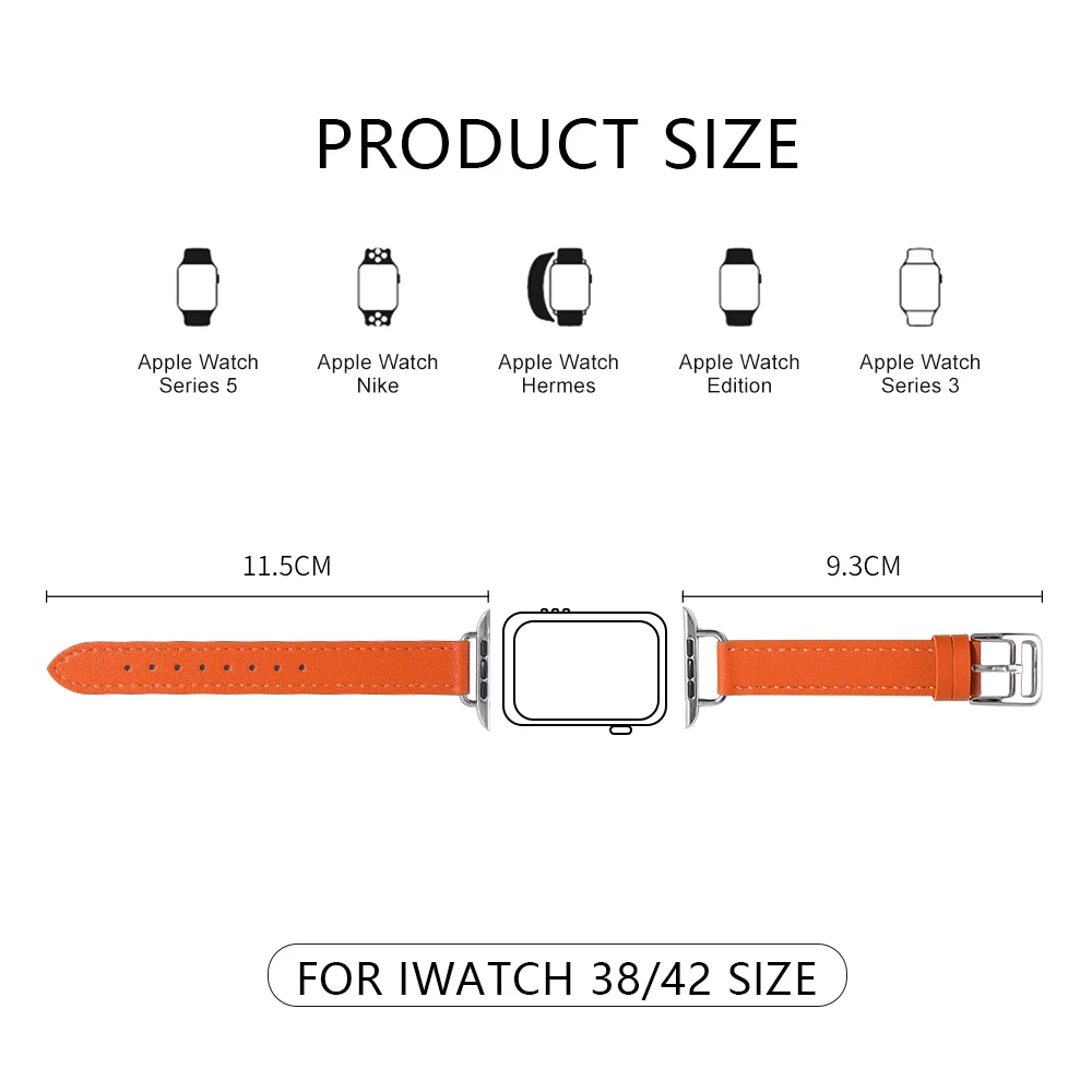 Leather Strap For Apple Watch Band Ultra 49mm 44mm 42mm 38mm 41mm 45mm Women Fashion Bracelet for iWatch Series se 8 7 6 5 4 3 2