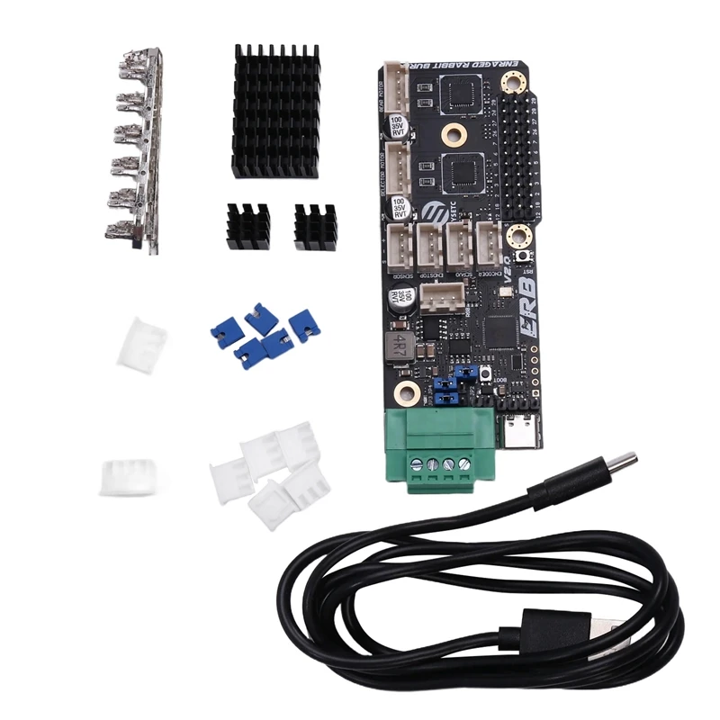 FYSETC ERB V2.0 Mother Board Onboard Tmc2209 Drivers With CANBUS Interface For Voron ERCF V2.0 Enraged  Carrot Feeder