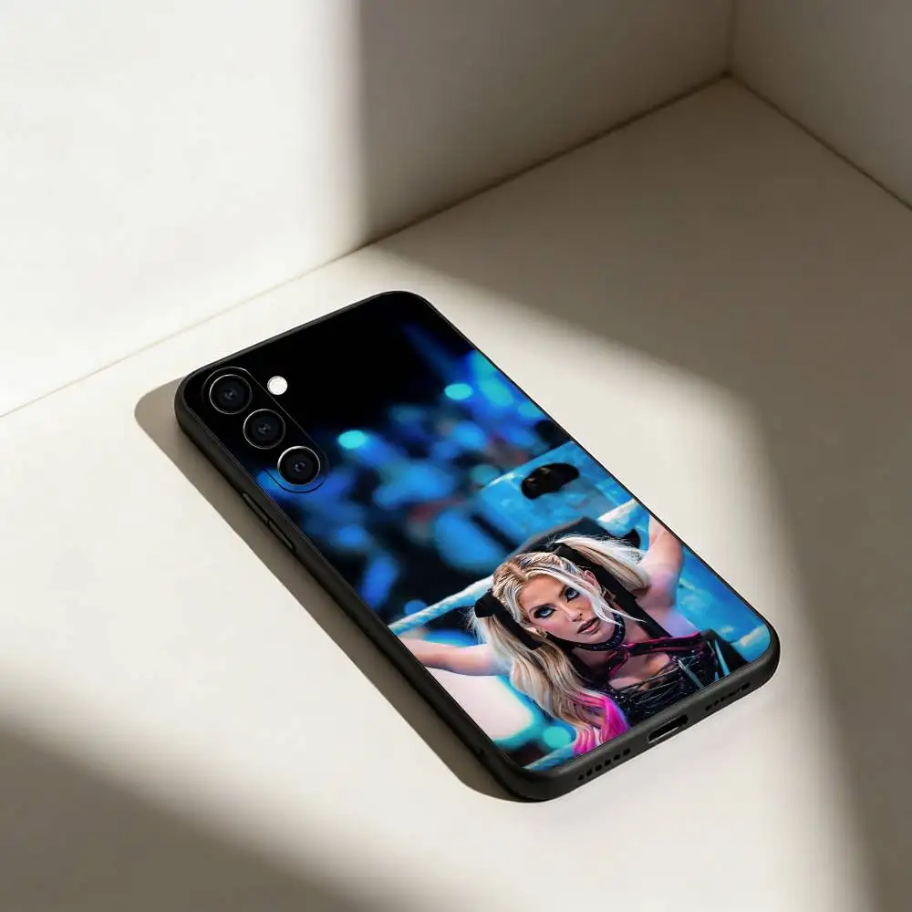 Чехол для телефона L-Liv Morgan для Samsung Galaxy A20,21s,,22,31,32,52,53,72,73,80,91 Soft Black Shell