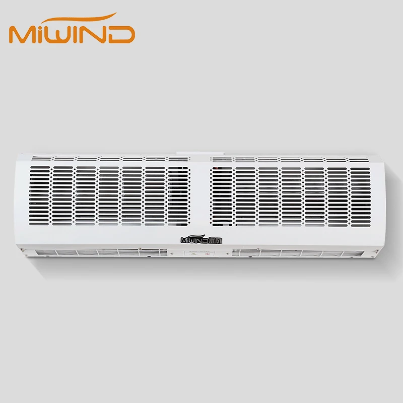 6KW Electric PTC Heater Overdoor Cross Flow Thermal Air Curtain for Industrial Commercial Shop Entrance Wind Barrier Pro
