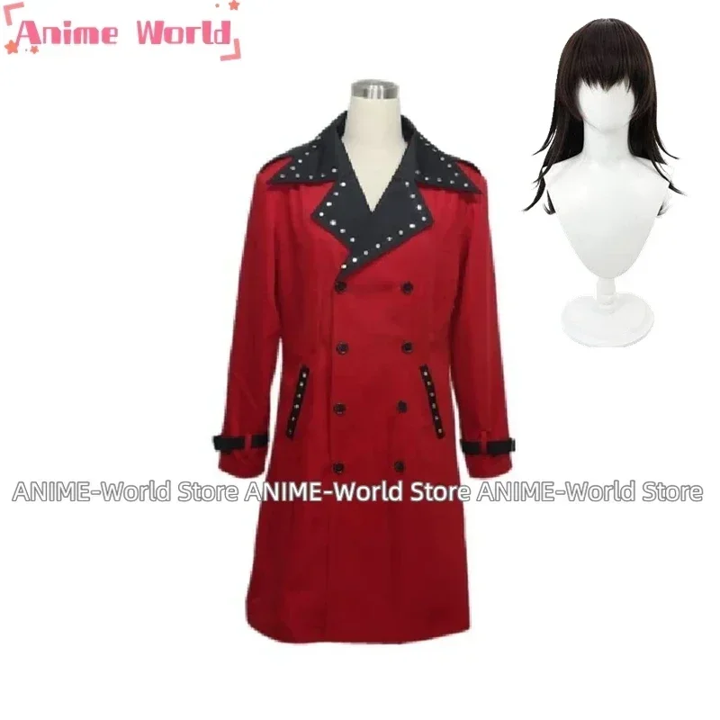 《Custom size》Anime Shinjiro Aragaki Cosplay Costume Halloween Carnival Party Clothes Wig