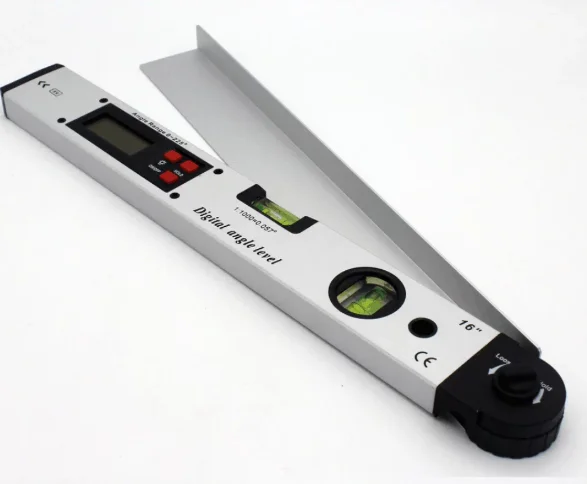 0~225° Digital Protractor Spirit Level Angle Finder Gauge Meter Digital Angle Finder Electronic Protractor LCD Display