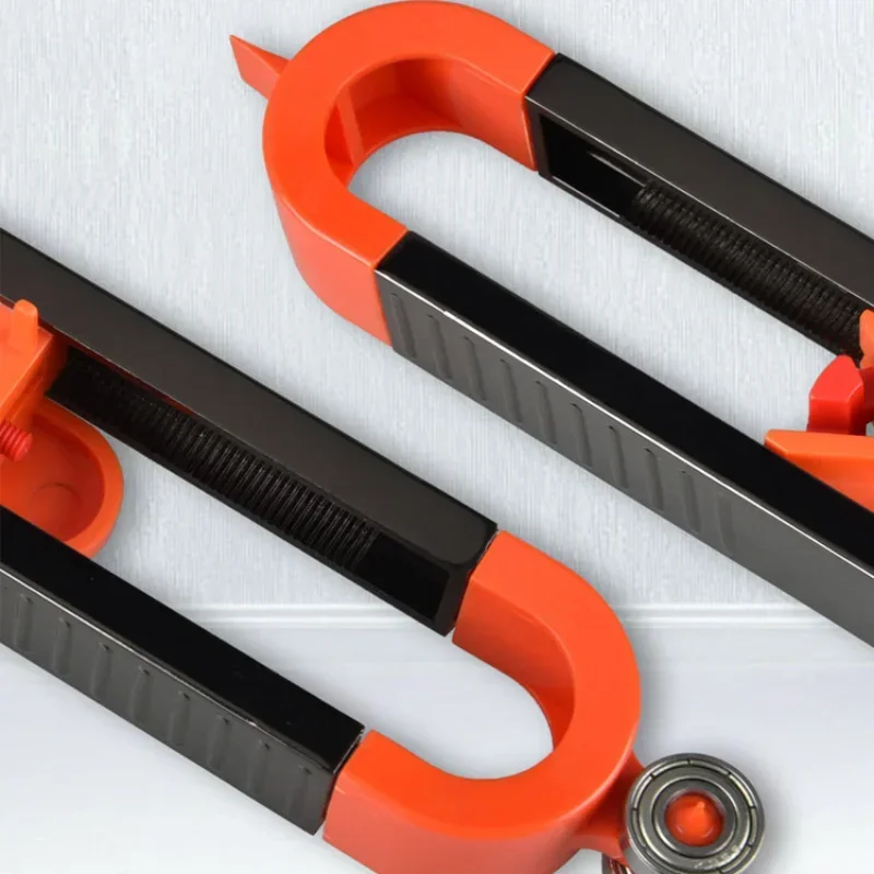 

Точный измерительный инструмент с регулируемой фиксацией для деревообработки, контурный калибр с замком для размещения профилей и измерения линейки