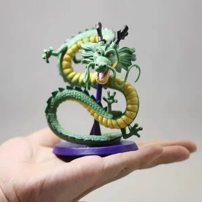 Dragon Ball Ciano Dragão Artesanal Modelo, Shenron Decoração Z, Anime Dragon Doll, Toy Decoração, Presente de Aniversário, Ornamento