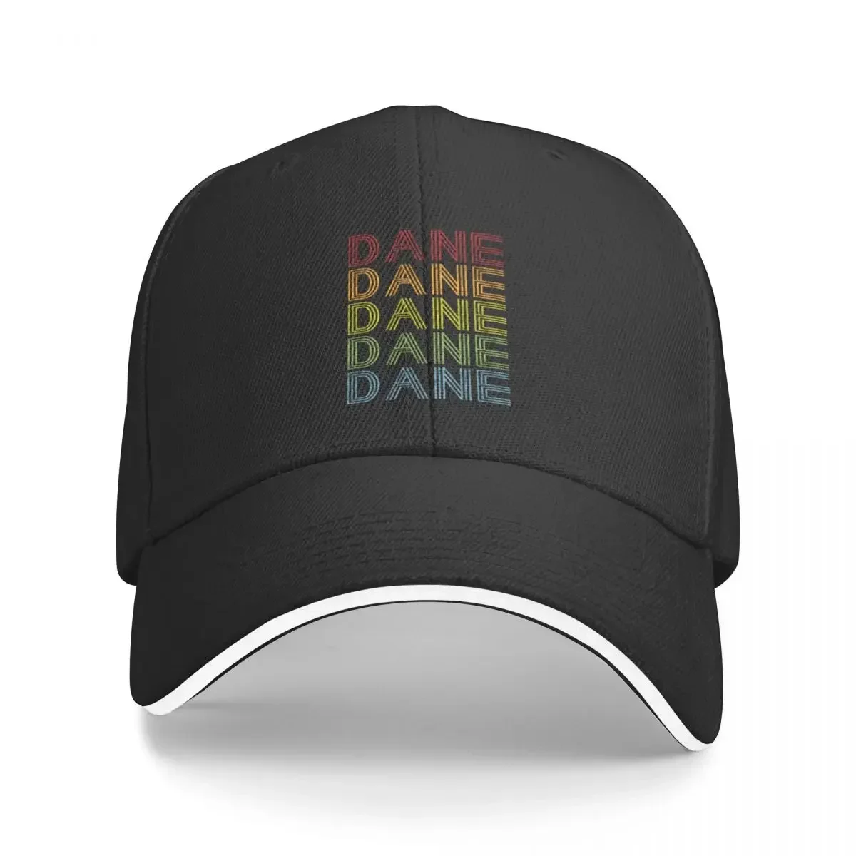 Dane Name T Shirt - Dane Vintage Retro Dane Name Gift Item Tee Baseball Cap Sun Cap Custom Cap derby hat Mens Tennis Women's