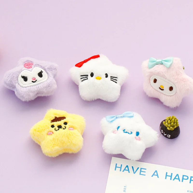 

Miniso милая звездная мелодия KT Cat Sanrio брошь аксессуары для волос шарф детская одежда обувь носки аксессуары для одежды