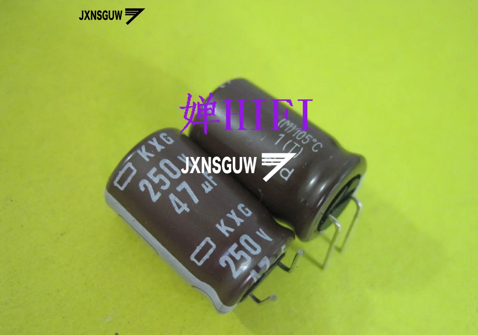 

20PCS NIPPON KXG 250V47UF 12.5X20MM NCC long life electrolytic capacitor 47UF/250V CHEMI-CON 105 degrees 47uF 250V