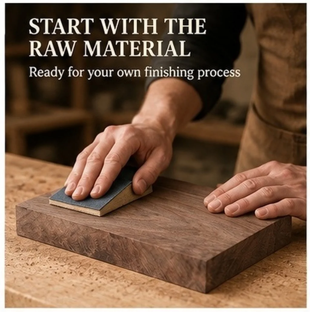 Walnut Wood Board Thick Unfinished Wood Panel Solid Black Walnut Board For Engraving Woodworking Material Cutting Plywood Panels