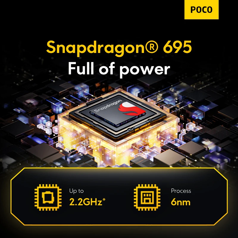 Versi Global POCO X5 5G 128GB/256GB ponsel 120Hz AMOLED DotDisplay Snapdragon 695 NFC 33W pengisian daya Cepat Kamera 48MP