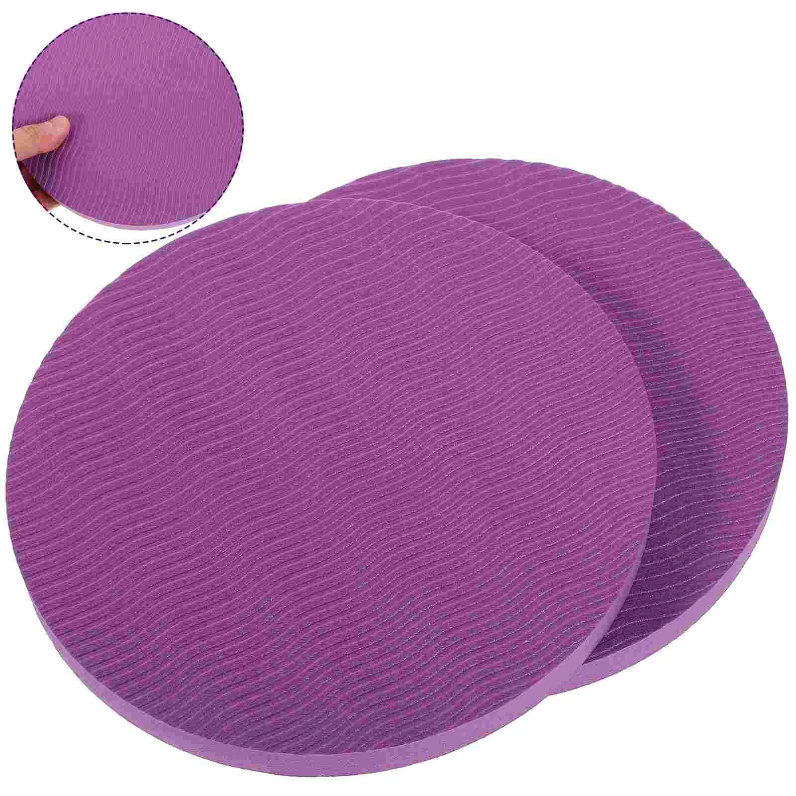 

2 Pcs Yoga Balance Mat Knee Pads Bolsters Sports Cushion Kneeling Work Protection Miss