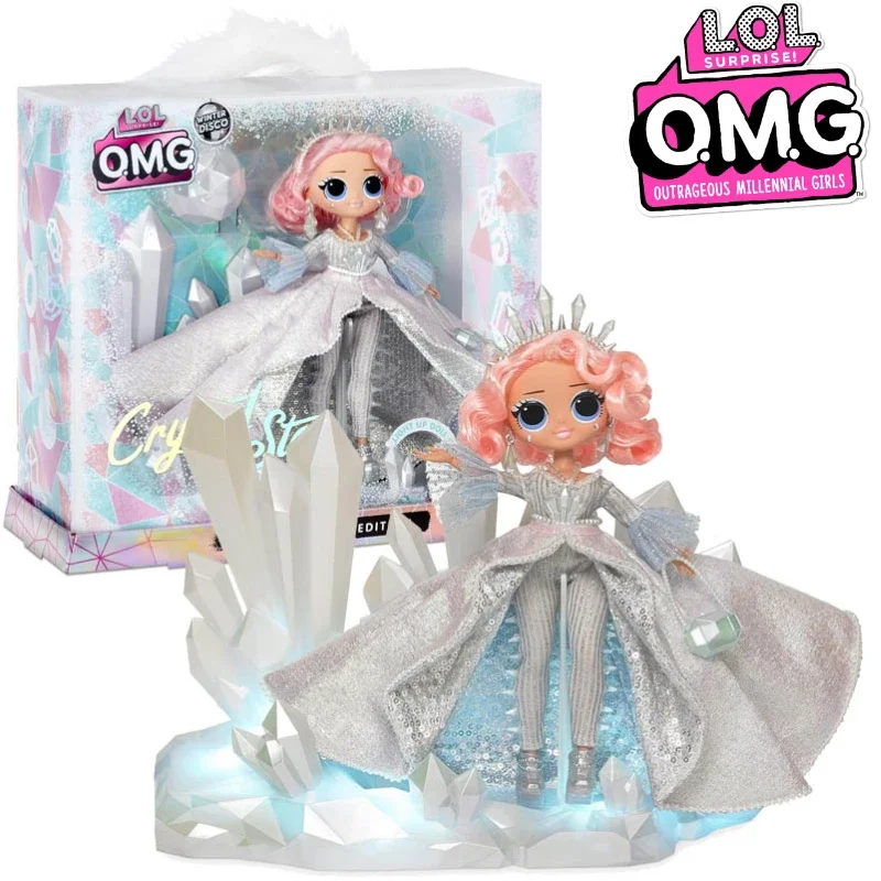 LOL Surprise Doll OMG Big Sister Crystal Star 2019 نسخة قابلة للجمع من هدية دمية الموضة للفتاة.