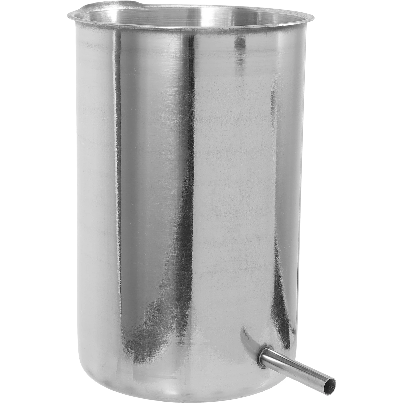 

Stainless Steel Bucket 1000ml Portable Home Supplies Easy Device Metal Container for Water Enemas Bath