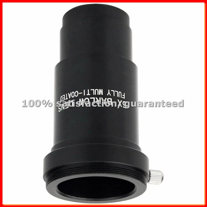

Barlow Lens 1.25 Inch 3X Achromatic Metal Barlow Lens Astronomical Telescope Eyepiece Accessory-A31R