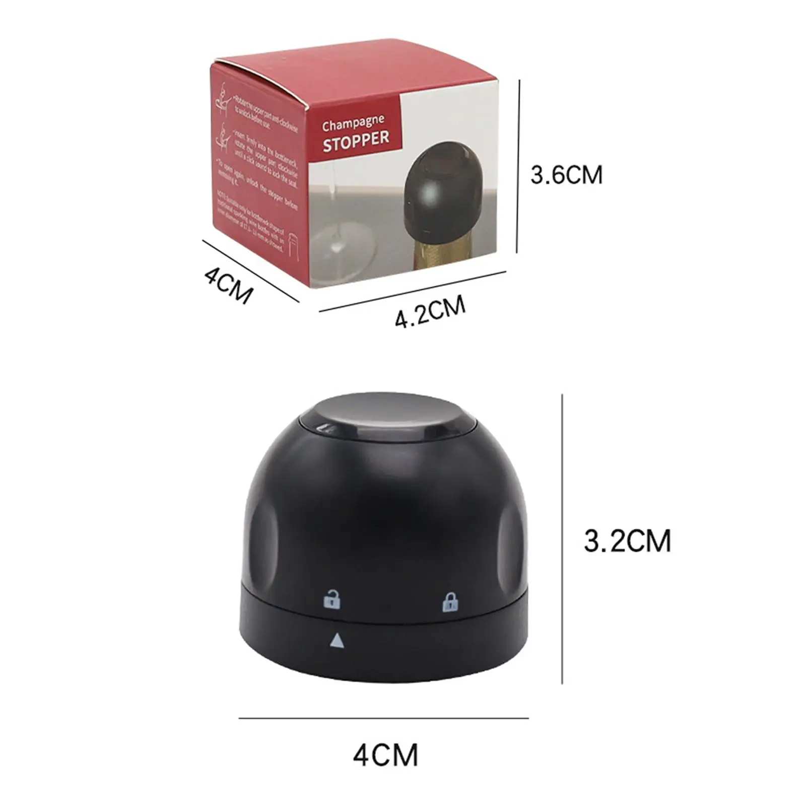 Rolha de garrafa garrafa plug aferidor garrafa aferidor vinos champanhe rolha para vinhos espumantes