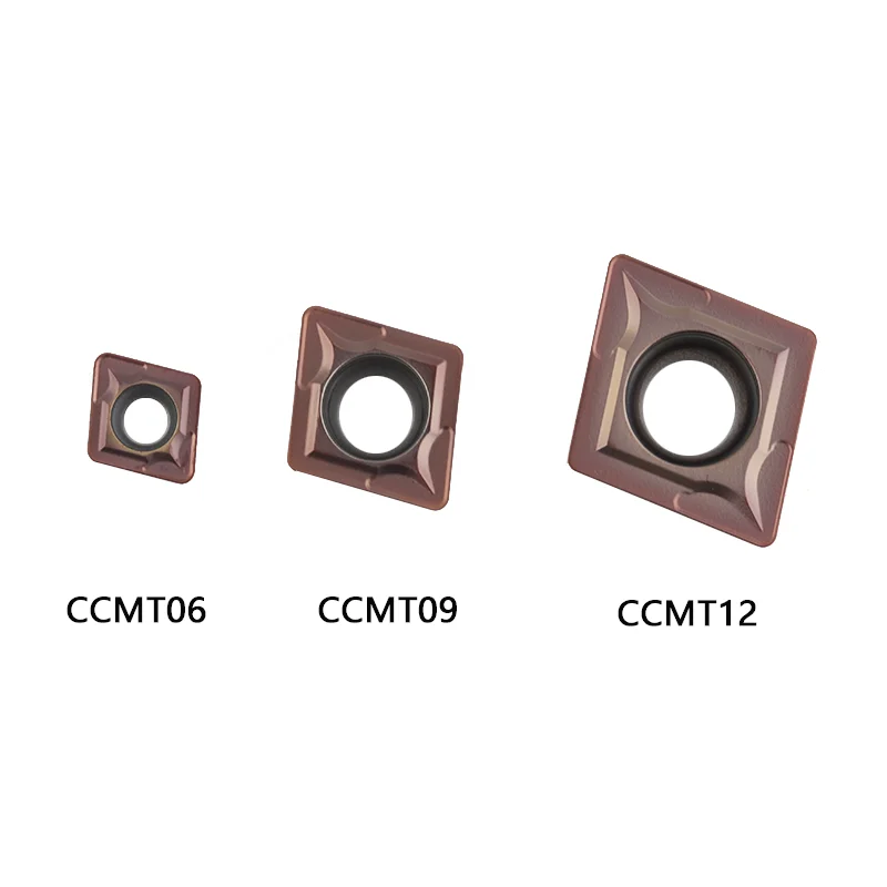 10pcs CCMT09T304 CCMT09T308 CCMT120404 LF6018 LF6118 Carbide Blades DESKAR CNC Lathe Machine Metal Cutter Insert Turning Tools