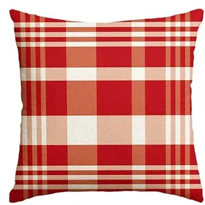 Color life valentine's day red and white love pillowcase, hello valentine's day plaid wedding cushion cover decorative sofa