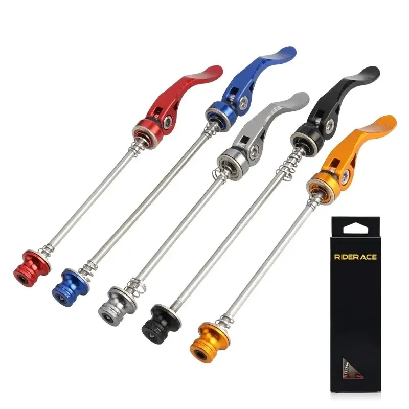 RIDERACE Fahrradnabe QR Schnellspanner Hebel Aluminiumlegierung vorne 100 mm hinten 135 mm Felge für Mountainbike Achse Radnabe – Detail 3