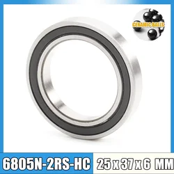 6805N Hybrid Ceramic Bearing 25x37x6mm 1PC Si3N4 Ball Bicycle for Bicycle Bottom Bracket HT2 BB86 6805-RS MR25376