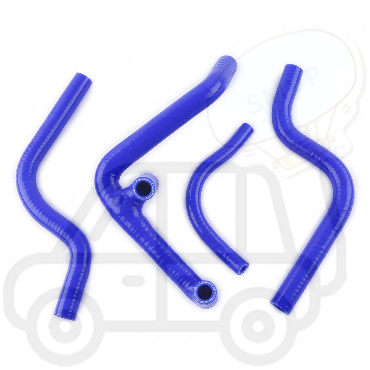 

4Pcs 3Ply For 2000-2007 HUSQVARNA CR WR 250 360 2000-2007 Radiator Silicone Hose Water Tank Connection Hose 2001 2002 2003 2004