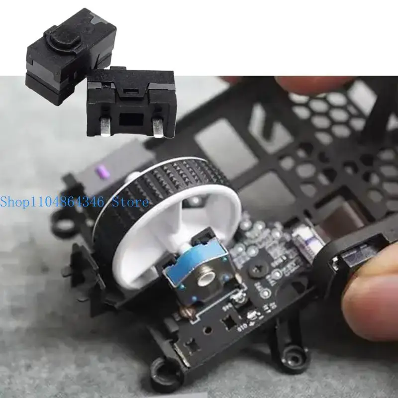 652F 70GF Mouse Switches Scroll Wheel Middle Button 2Pin For Gaming Mouse Microswitch High Sensitivity