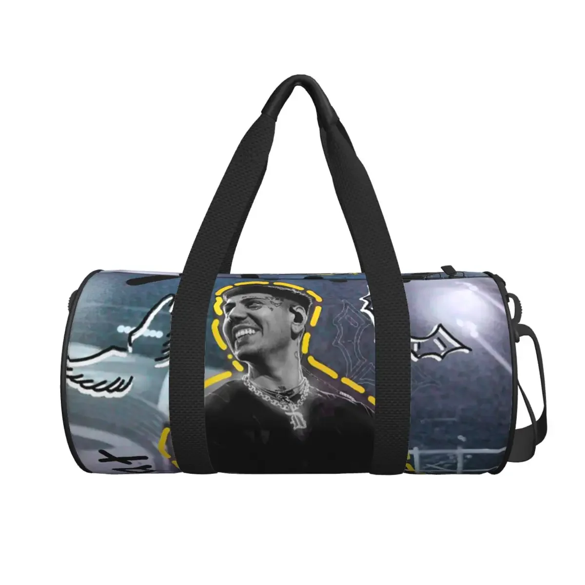 Duki Singer Rapper Accessories Large Duffle Gym Bag Waterproof Duffle Travel Bags Handbags Fitness bag