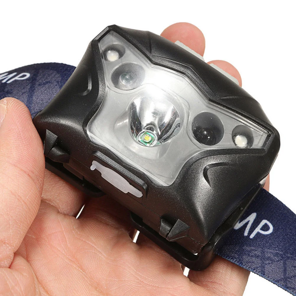 

Rechargeable LED Headlight with Hand Wave Sensor Ultra Bright Flashlight for Climbing Caving Kayaking Construction Work Auto