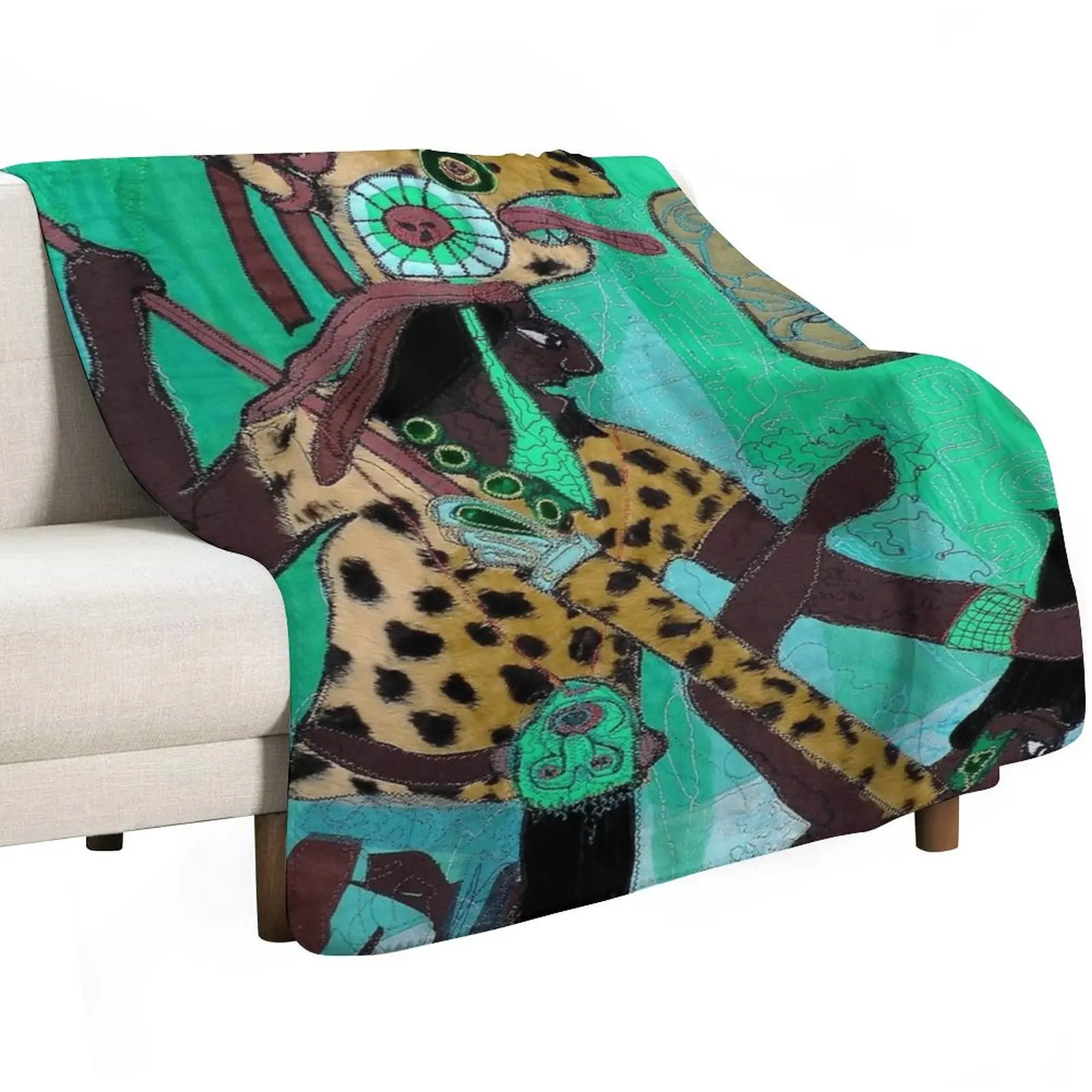 Mayan.Maya wall Panel. Aztec Throw Blanket Designers Soft Beds Camping Winter beds Decoratives Luxury Brand Blankets
