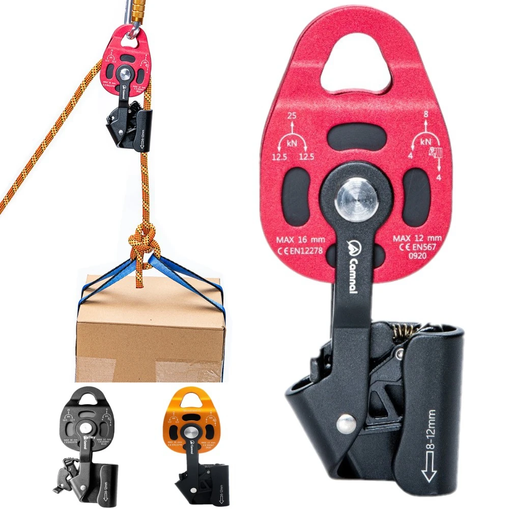 Professional Climbing Pulley Lift Accessories Convenient Sturdy Practical Load-bearing Ascender Lifter Equipment