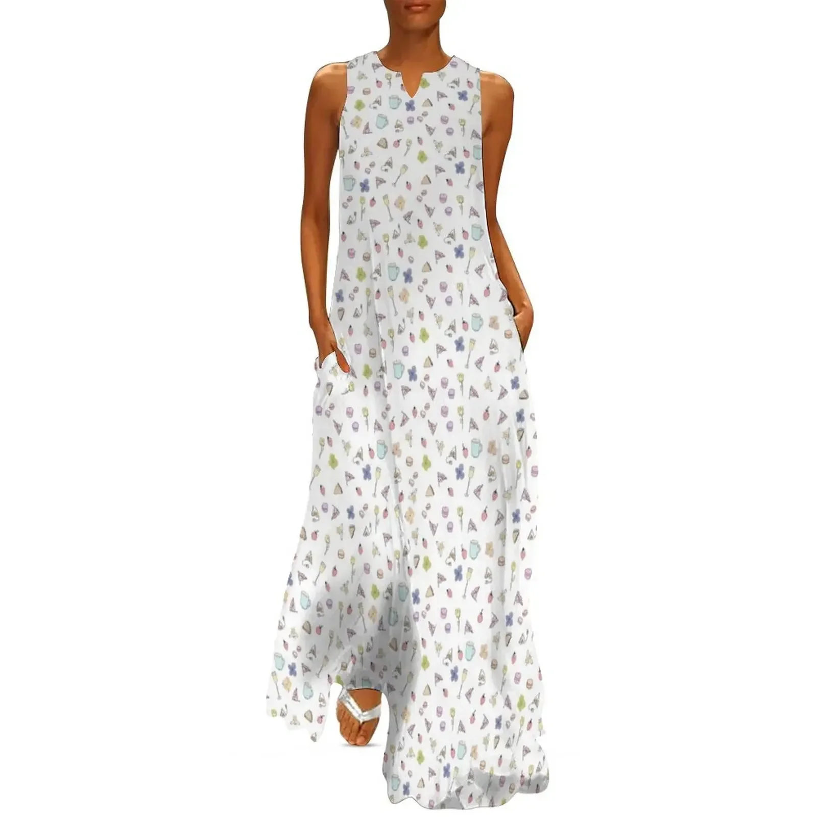

Afternoon Tea Long Dress Clothing prom dresses Elegant gowns evening dress women Dress