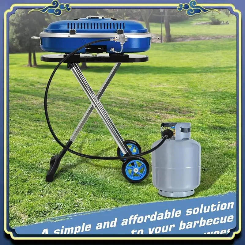 

Latest Grill Regulator For Roadtrip Grill With 4 Feet Propane Adapter Hose, Perfectly Replacement C001, 5010000743