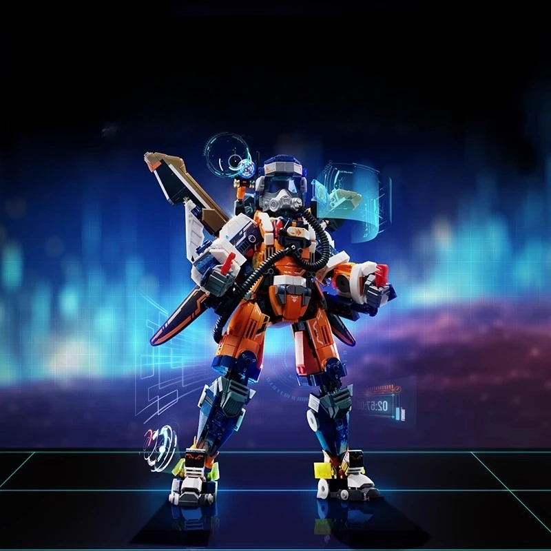 

Keeppley строительный блок Ace Pilot детская обучающая игрушка ручной работы в сборе с мелкими частицами настольный орнамент подарок на день рождения