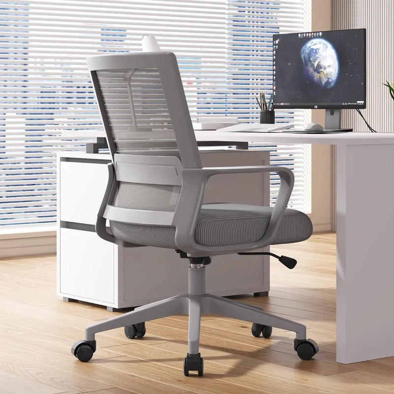 Silla de oficina con respaldo alto, sillón cómodo de lujo, silla de oficina para estudio, Silla de Escritorio móvil para juegos, muebles de salón