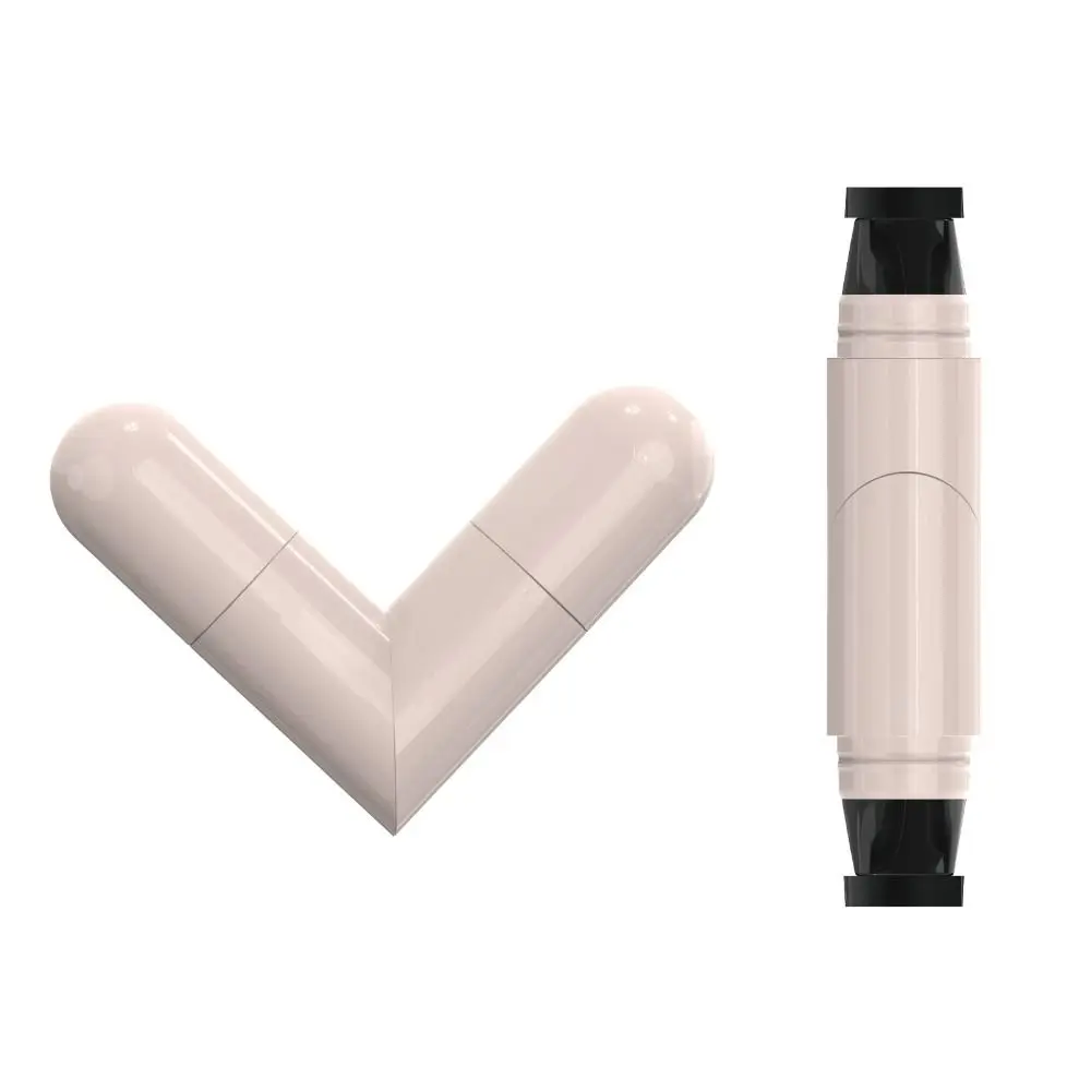 新しい防水アイライナースタンプ速乾性長持ちアイライナースタンプ携帯用黒色アイライナースタンプペン