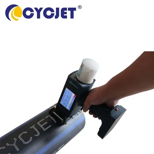 CYCJET ALT160Plus Large Character Handheld Inkjet Printer for Steel Pipes Sheets Industrial Inkjet Printing