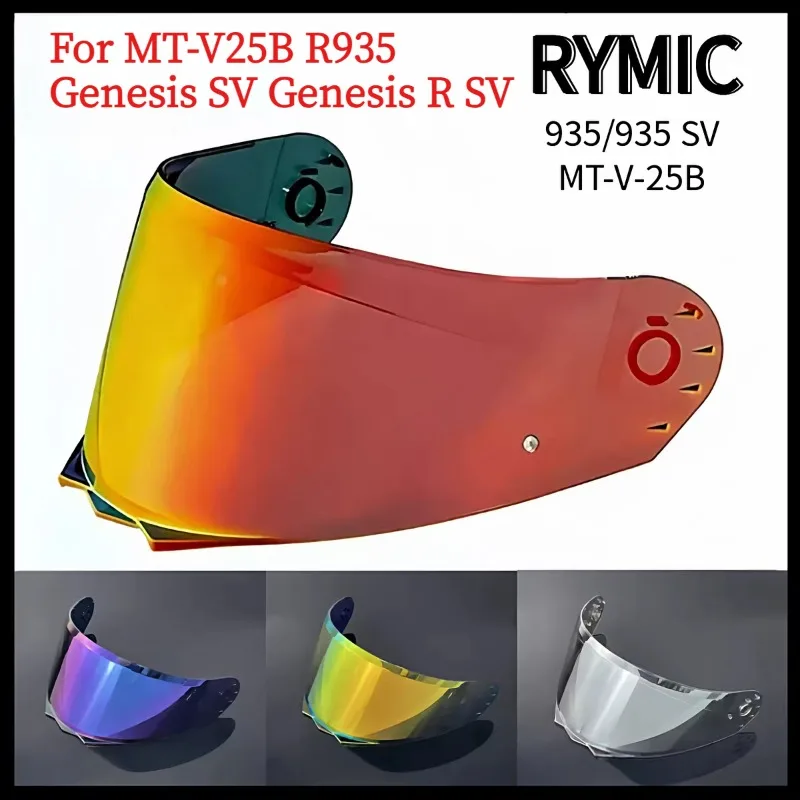 For MT-V25B R935 Genesis SV Genesis R SV Helmet Visor Windshield Shield Helmet Accessories Motorcycle Helmet Lens