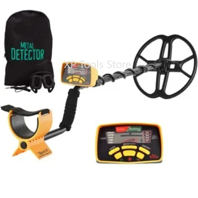 Waterproof MD6350 Metal Detector, Underground Treasure Hunter for Gold/Archaeological Use, Professional Detecting Device