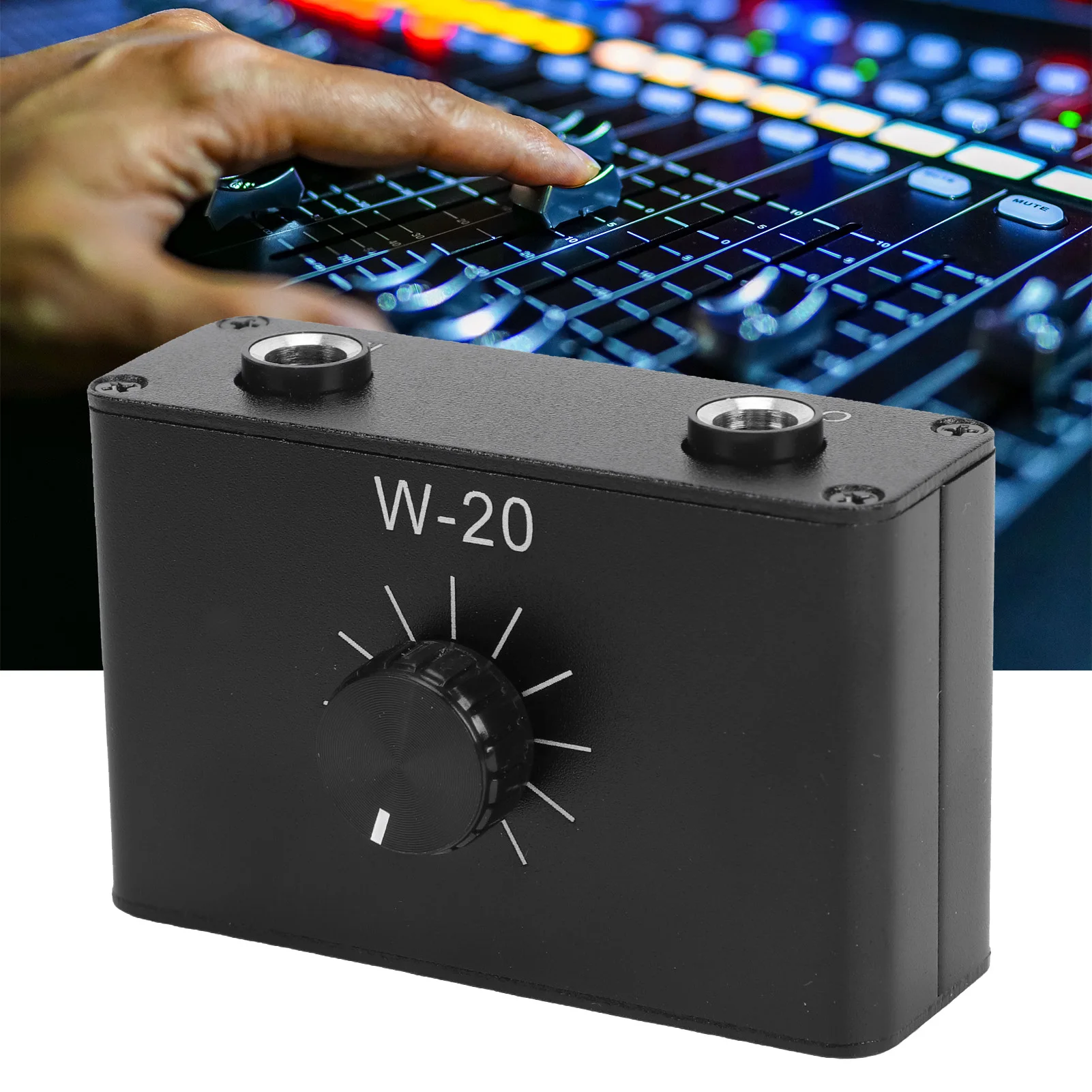 atenuador-de-volume-para-linha-1-4-polegada-635mm-com-botao-de-controle-de-volume-e-caixa-de-liga-de-aluminio-para-microfones
