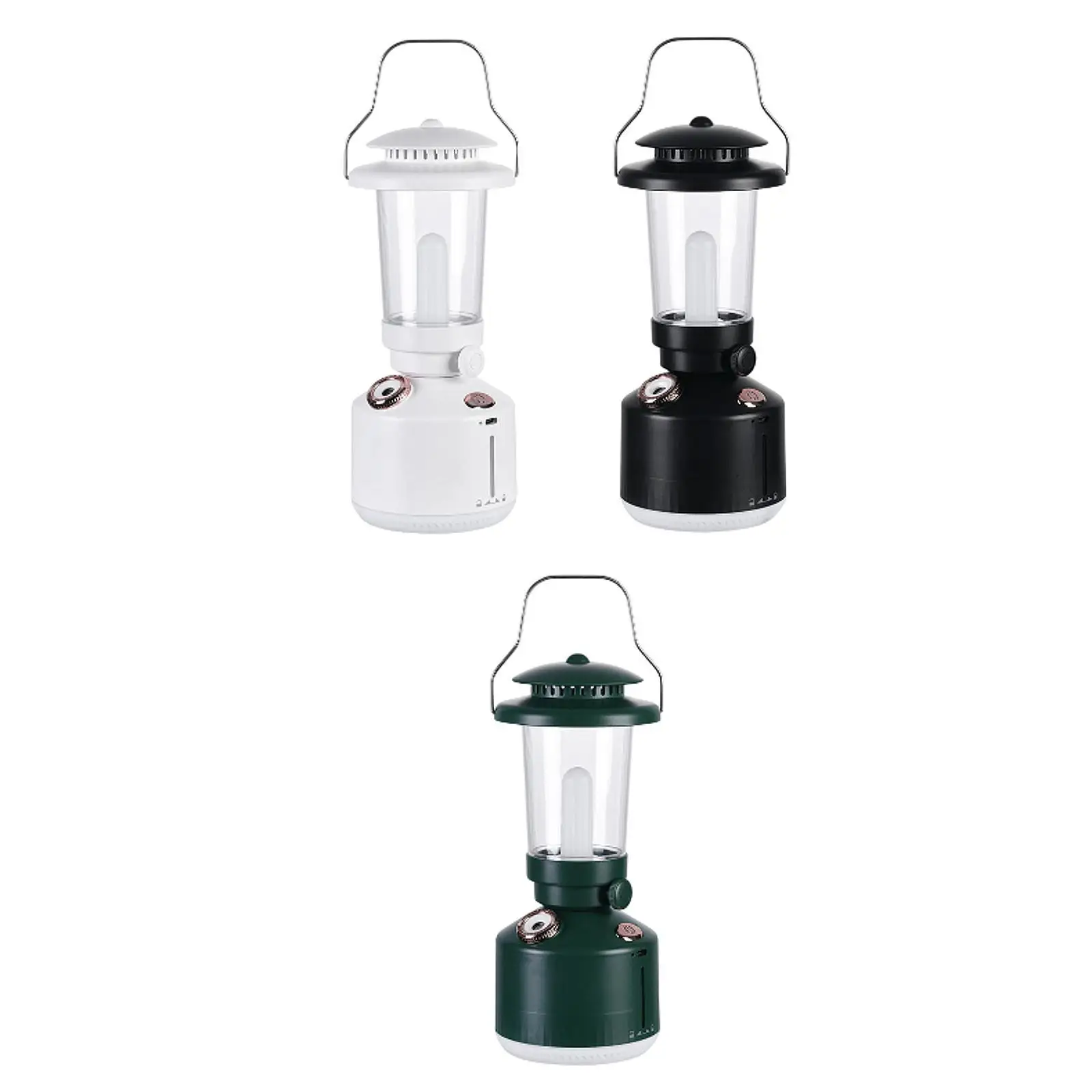 小型加湿器空気加湿器静かなコードレス調光可能装飾充電式