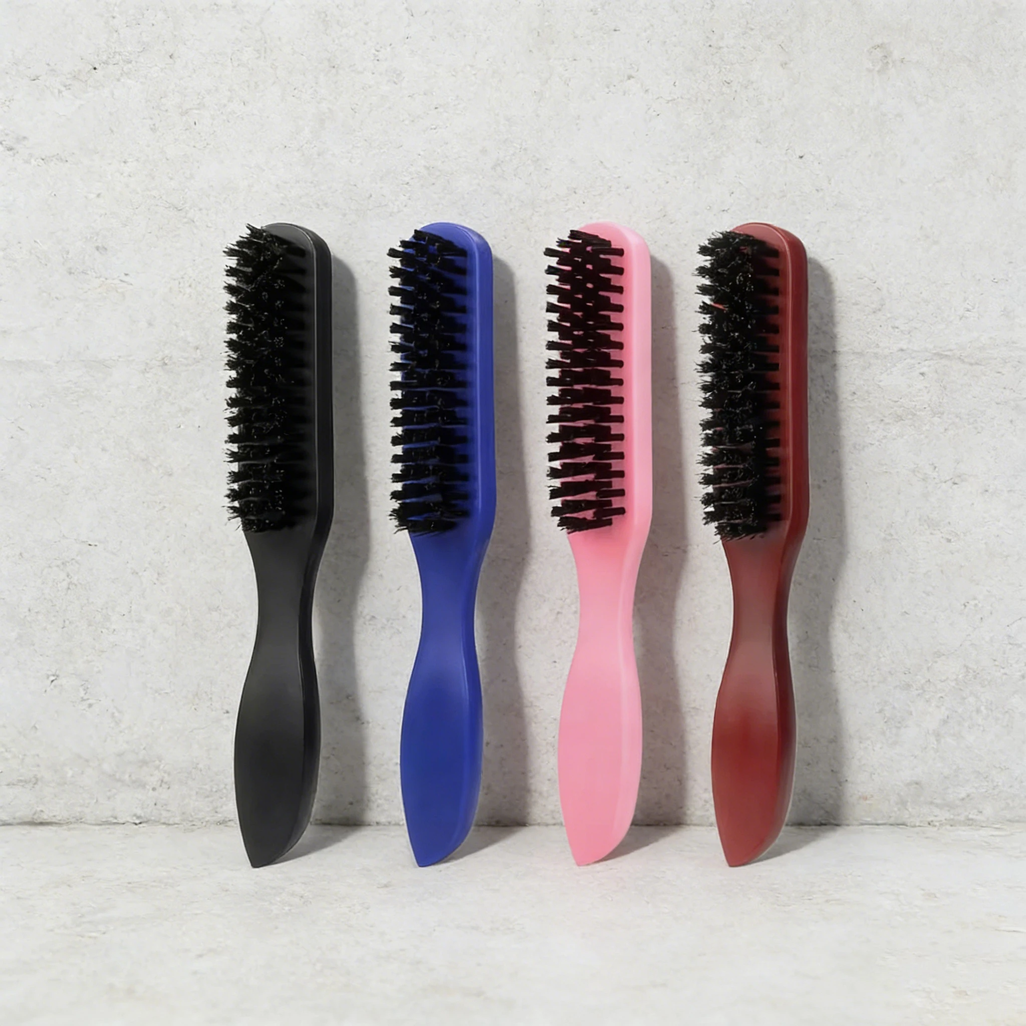 Handheld Hair Styling Brush Soft Bristle Anti-static Scalp Massage Comb Household Salon Hair Finishing Grooming Accessory